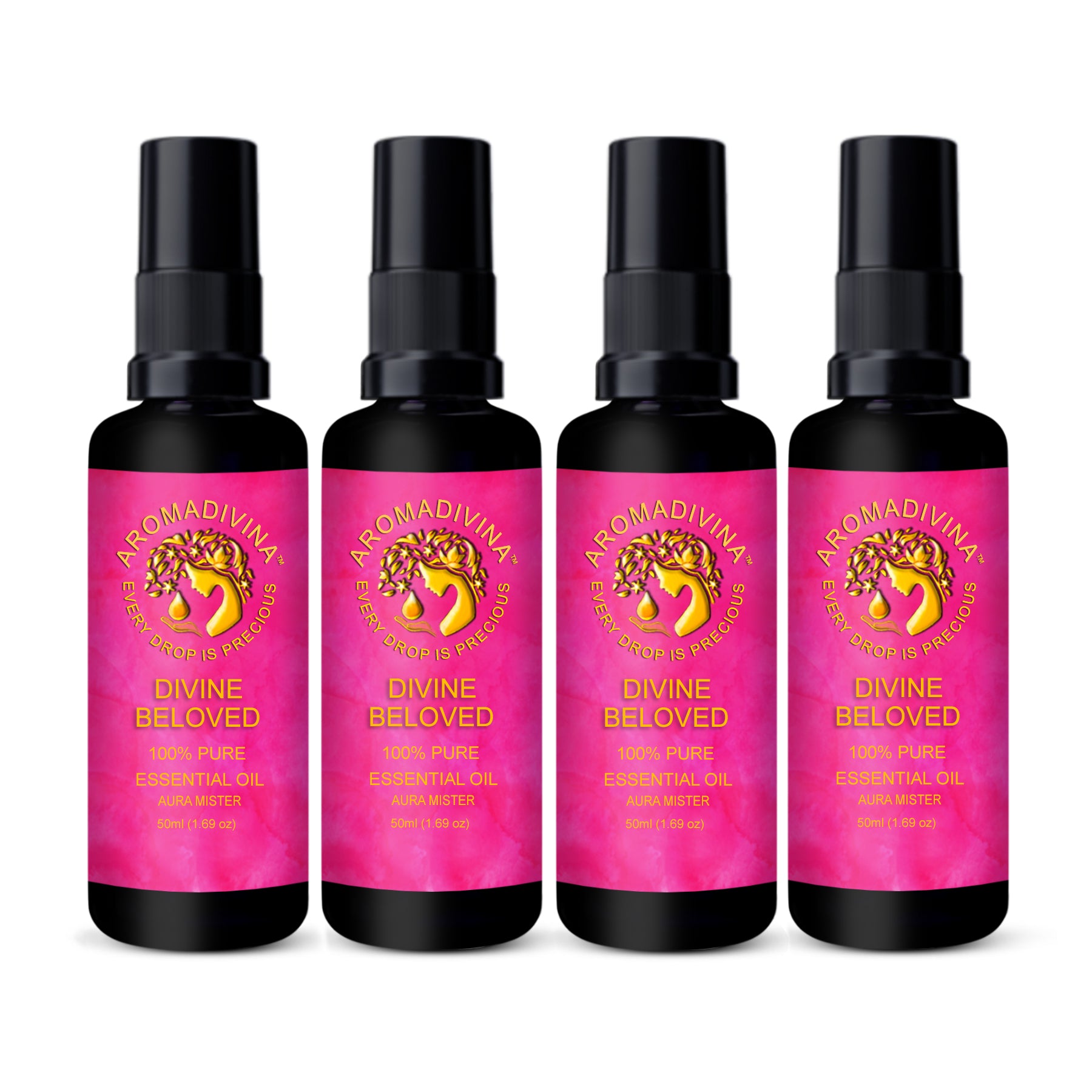 Divine Beloved Aura Mist 4 Pack