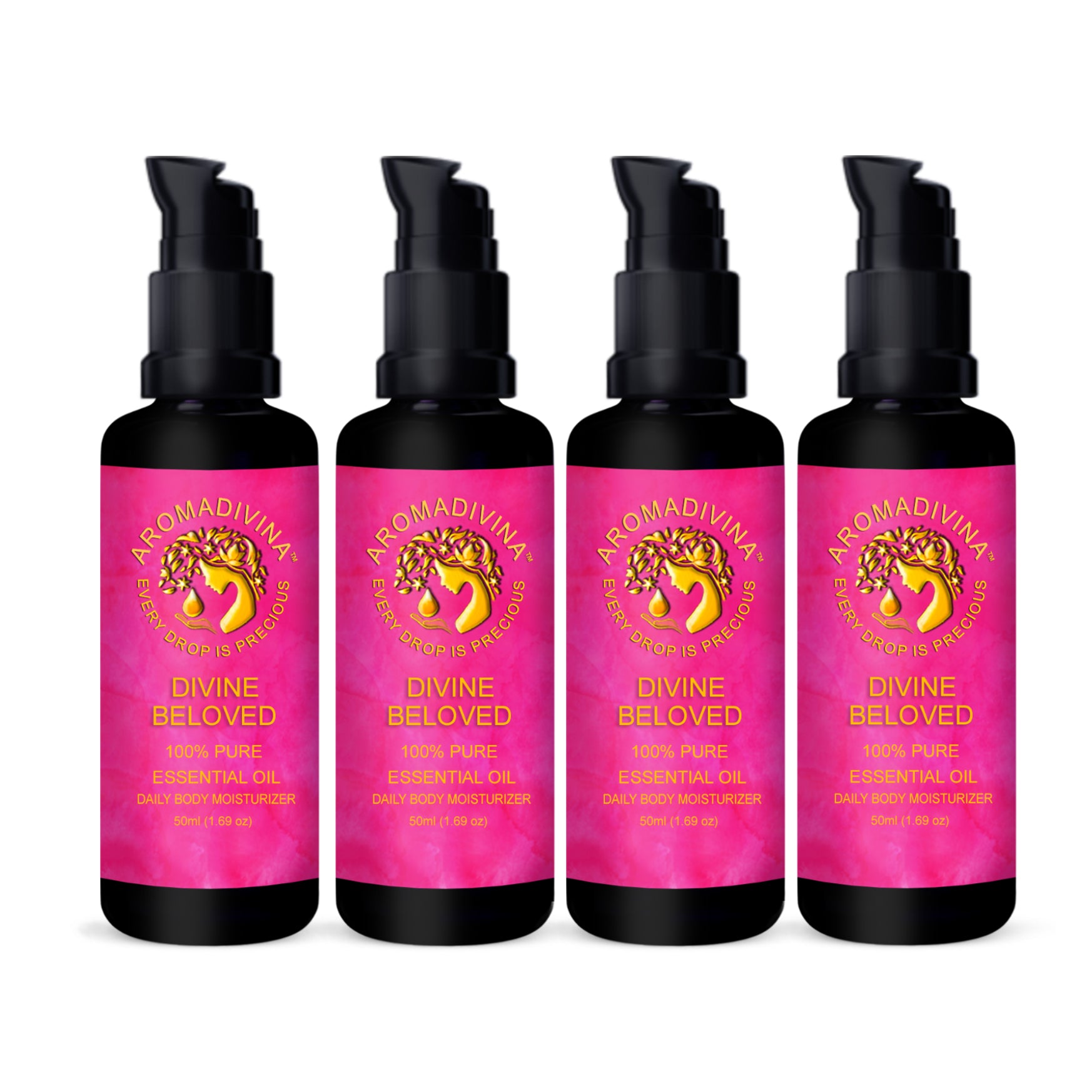 Divine Beloved Daily Moisturizer 4 Pack