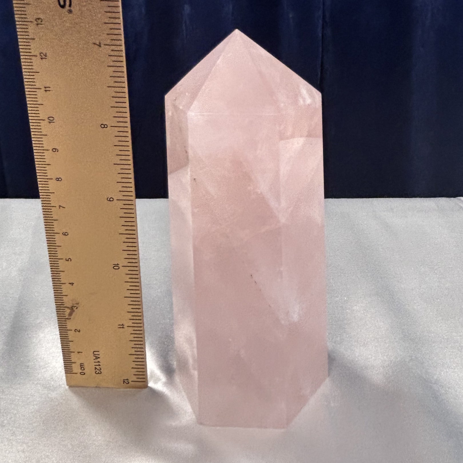 Rose Quartz Crystal Pointed Tower Small